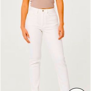 White Mom Jeans - Hollister